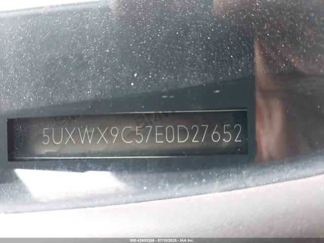 5UXWX9C57E0D27652 BMW 2014