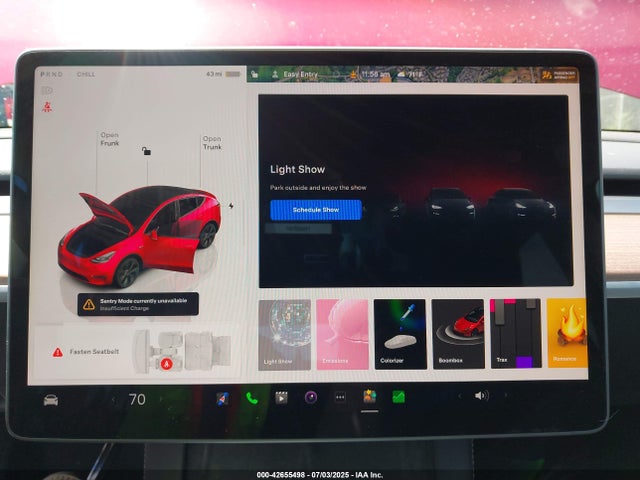 7SAYGAEEXRF104523 Tesla Model Y