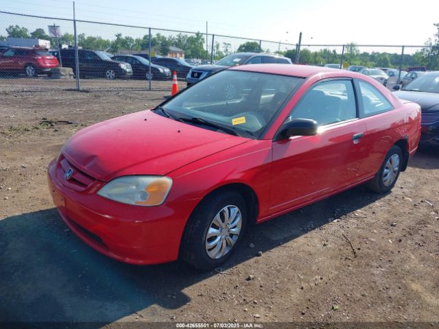2001 HONDA CIVIC 1HGEM22501L077824 Photo 1