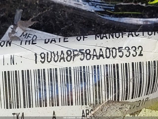 2010 ACURA TL 19UUA8F58AA005332 Photo 8