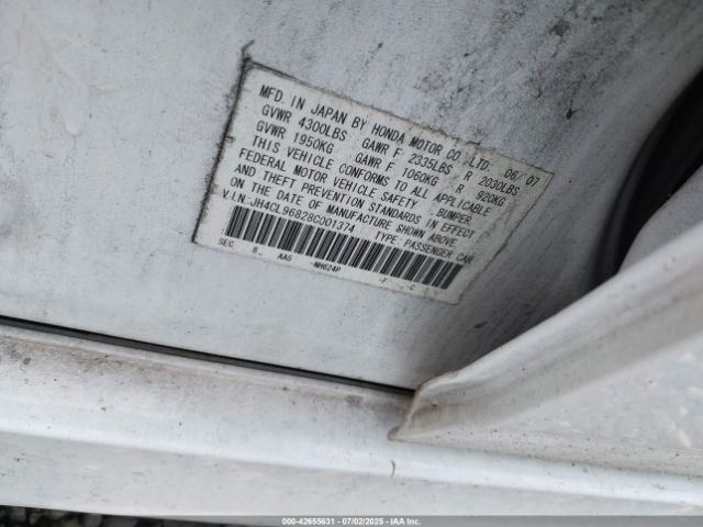 2008 ACURA TSX JH4CL96828C001374 Photo 8