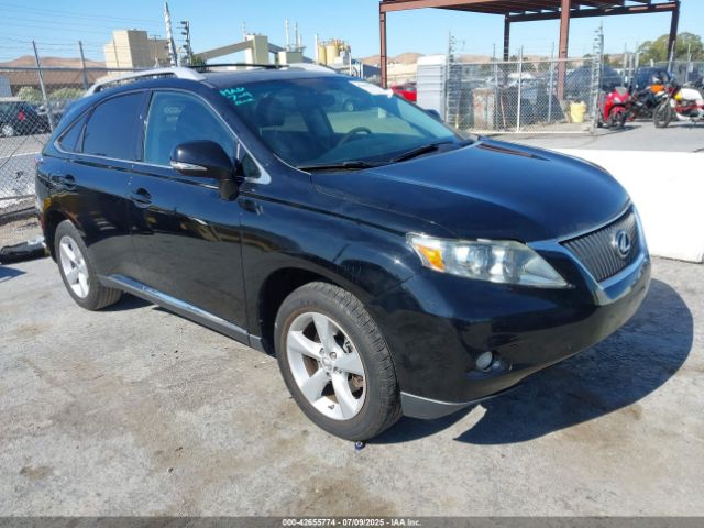 2012 LEXUS RX 350 2T2ZK1BAXCC069023