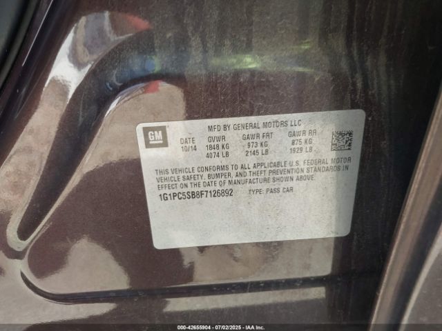 1G1PC5SB8F7126892 Chevrolet LUV