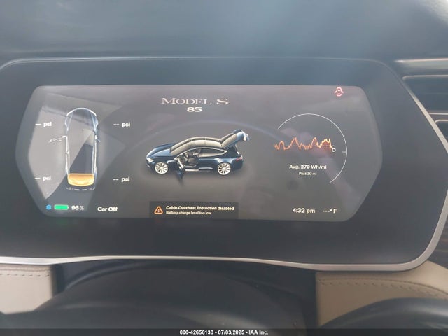 2014 TESLA MODEL S 5YJSA1H11EFP60357 Photo 6