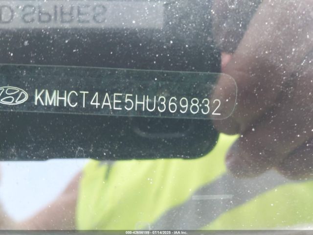 2017 HYUNDAI ACCENT KMHCT4AE5HU369832 Photo 8