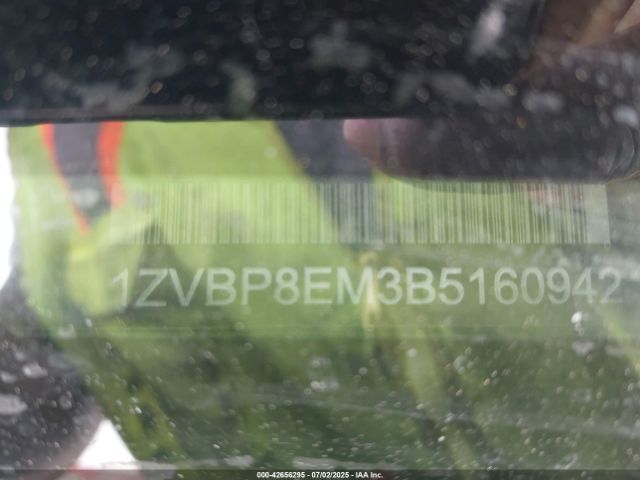 2011 FORD MUSTANG 1ZVBP8EM3B5160942 Photo 8