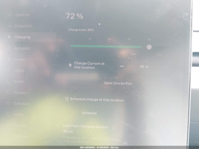 5YJ3E1EA0SF994949 Tesla 2025