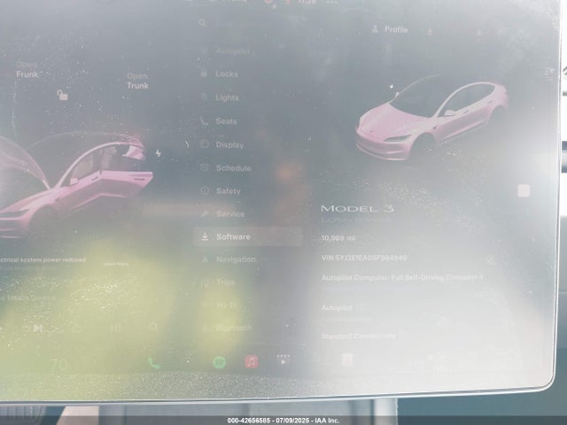 2025 TESLA MODEL 3 5YJ3E1EA0SF994949 Photo 6