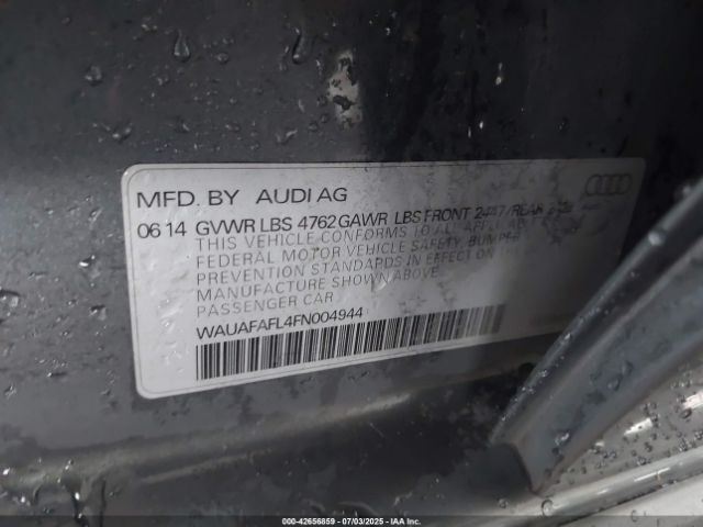2015 AUDI A4 WAUAFAFL4FN004944 Photo 8
