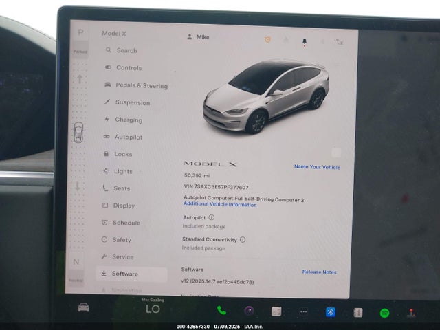 2023 TESLA MODEL X 7SAXCBE57PF377607 Photo 6