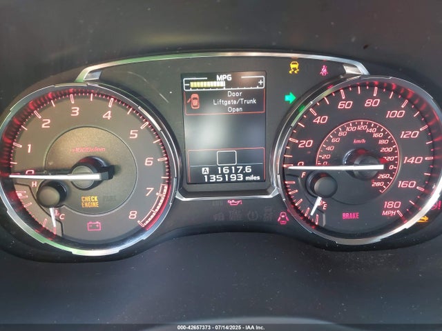 JF1VA1B68G9804083 Subaru 2.0 dib turbo