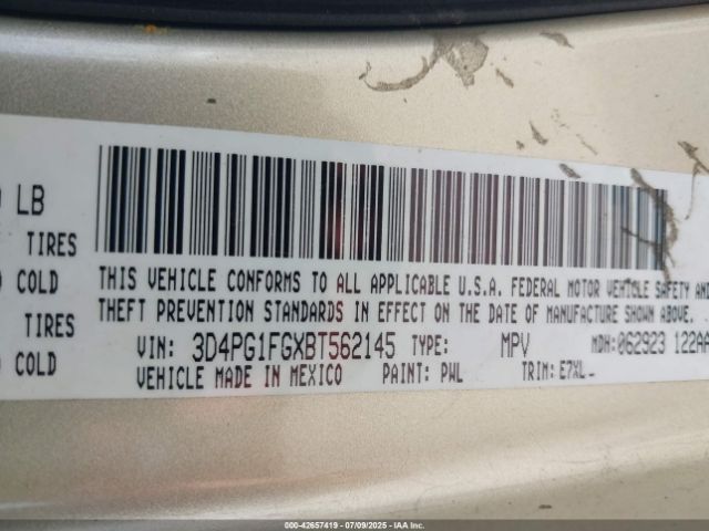 2011 DODGE JOURNEY 3D4PG1FGXBT562145 Photo 8