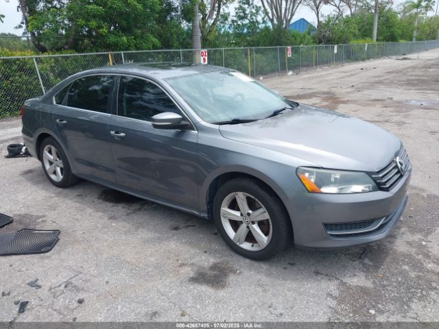 2013 Volkswagen Passat 2.5l Se მანქანა იყიდება აუქციონზე, vin: 1VWBP7A36DC082985, აუქციონის ნომერი: 42657425