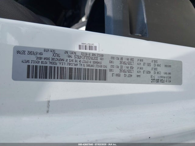 RAM 2018 2018 3C6TRVDG3JE147615 Image 9