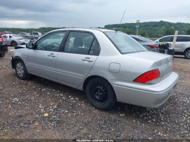 2002 MITSUBISHI LANCER JA3AJ26EX2U020282 Photo 2