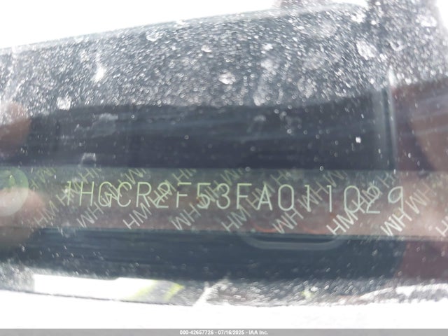 Honda k24w1 2015 1HGCR2F53FA011029 Image 9