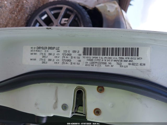 RAM 1500 2014 1C6RR7PM1ES370908 Image 9