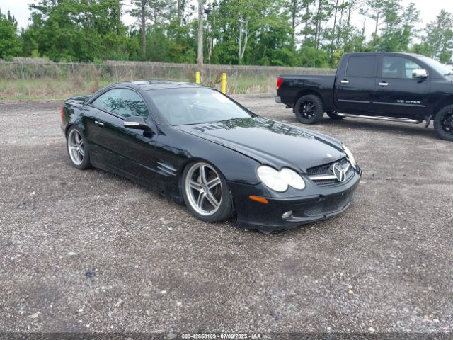 2003 MERCEDES-BENZ SL 500 WDBSK75F43F014721