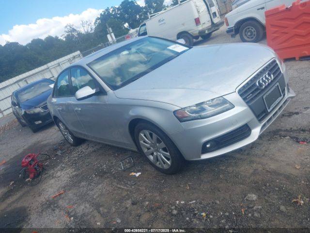 2012 AUDI A4 WAUBFAFL4CA023100