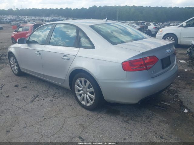 2012 AUDI A4 WAUBFAFL4CA023100 Photo 2