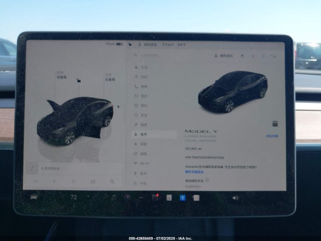 2023 TESLA MODEL Y 7SAYGAEE8PF637435 Photo 6