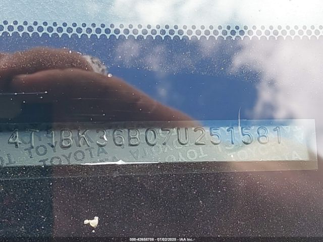 2007 TOYOTA AVALON 4T1BK36B07U251581 Photo 8