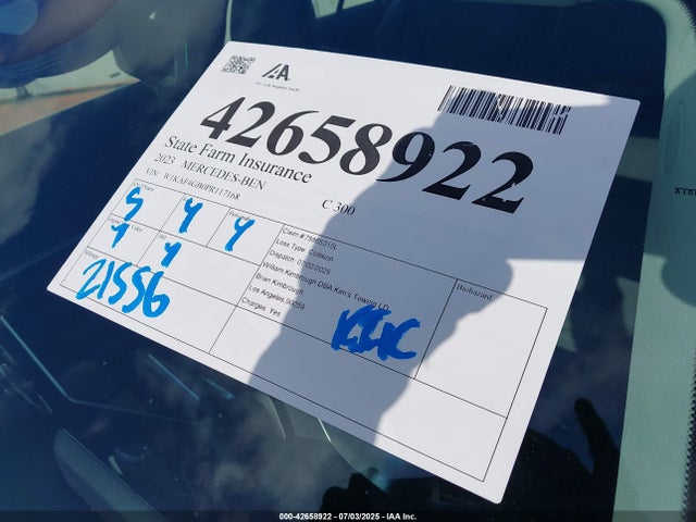 W1KAF4GB0PR117168 Mercedes-Benz m254