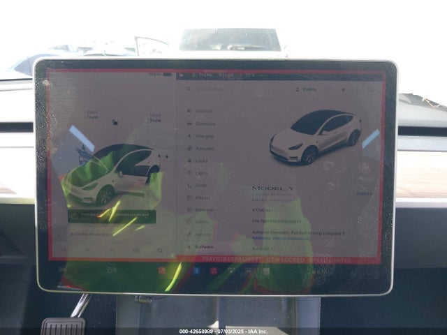 2023 TESLA MODEL Y 7SAYGDEE6PA126577 Photo 6