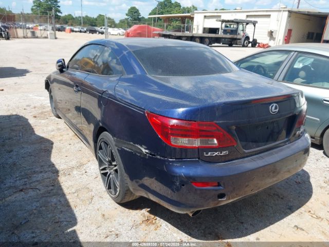 2011 LEXUS IS 250C JTHFF2C28B2516890 Photo 2