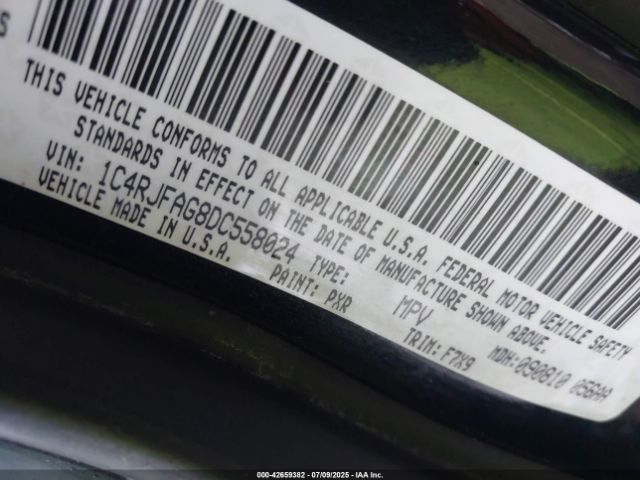 2013 JEEP GRAND CHEROKEE 1C4RJFAG8DC558024 Photo 8