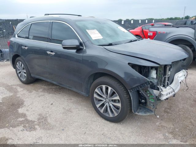 2015 ACURA MDX 5FRYD3H45FB011424 Photo 0
