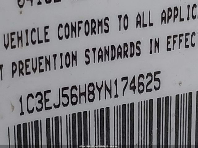 2000 CHRYSLER CIRRUS 1C3EJ56H8YN174625 Photo 8