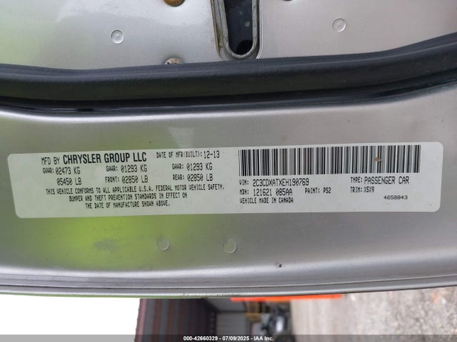 2014 DODGE CHARGER 2C3CDXATXEH190769 Photo 8