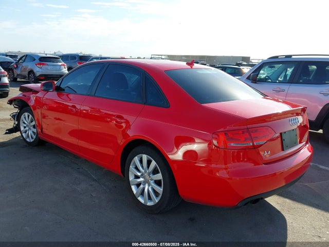 2012 AUDI A4 WAUAFAFLXCA113511 Photo 2