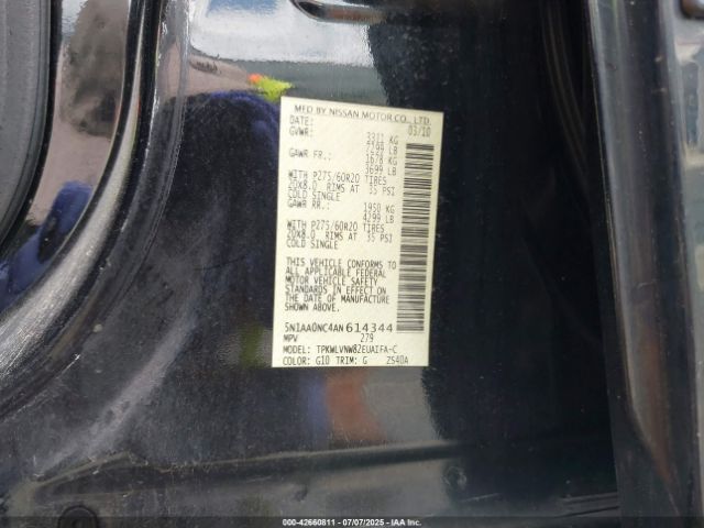 2010 NISSAN ARMADA 5N1AA0NC4AN614344 Photo 8