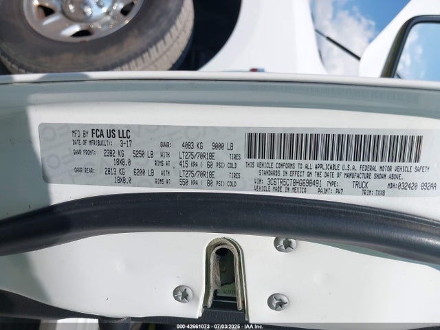 RAM 2500 2017 3C6TR5CT8HG698491 Image 9