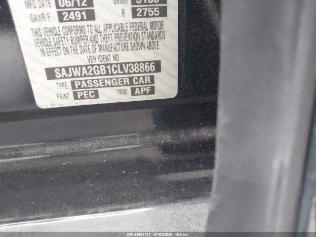2012 JAGUAR XJ SAJWA2GB1CLV38866 Photo 8