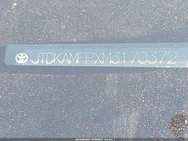 2021 TOYOTA PRIUS PRIME JTDKAMFPXM3170372 Photo 8