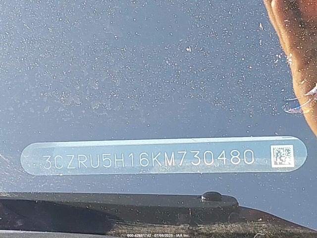 3CZRU5H16KM730480 Honda r18z9