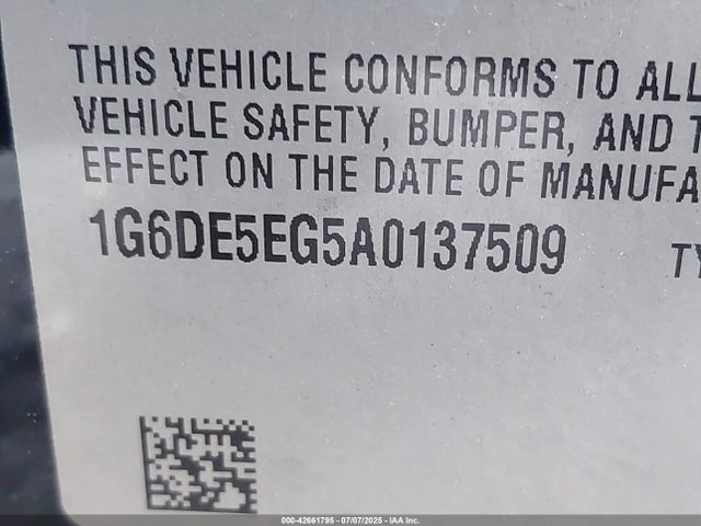 2010 CADILLAC CTS 1G6DE5EG5A0137509 Photo 8