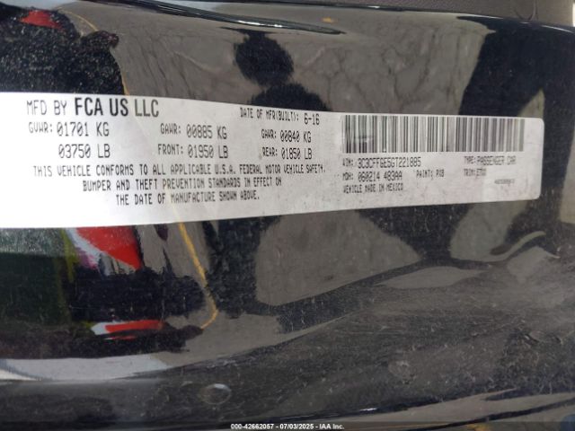 2016 FIAT 500E 3C3CFFGE5GT221885 Photo 8