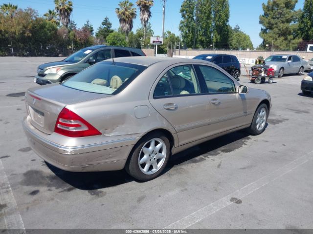 2002 MERCEDES-BENZ C 240 WDBRF61J62E006535 Photo 3