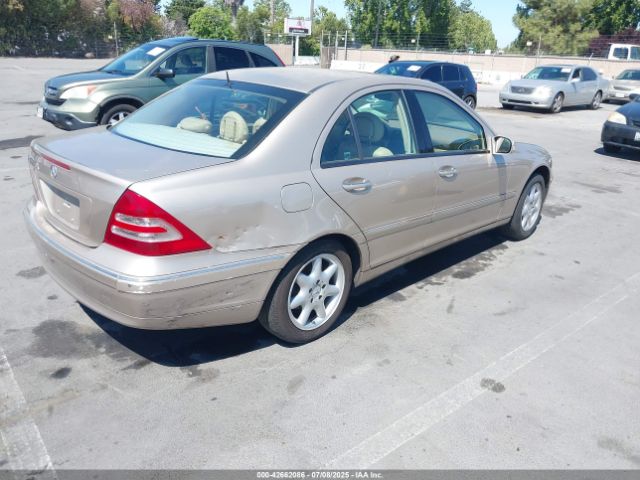 2002 MERCEDES-BENZ C 240 WDBRF61J62E006535 Photo 5