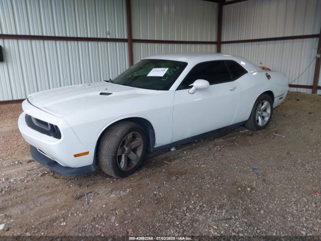 2012 DODGE CHALLENGER 2C3CDYAG0CH291759 Photo 1