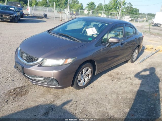 2015 HONDA CIVIC 19XFB2F55FE035488 Photo 1