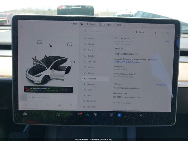 5YJYGDEEXMF298770 Tesla 2021