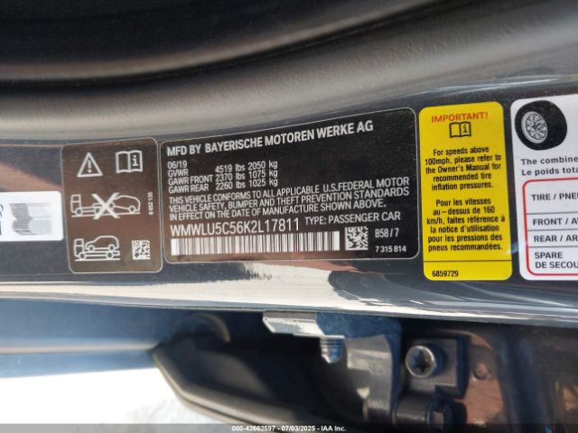2019 MINI CLUBMAN WMWLU5C56K2L17811 Photo 8