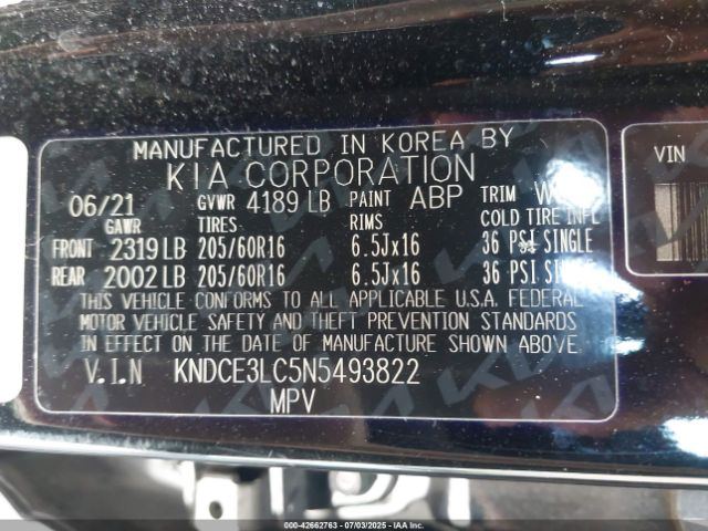 2022 KIA NIRO KNDCE3LC5N5493822 Photo 8