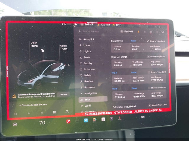 2022 TESLA MODEL 3 5YJ3E1EB2NF124391 Photo 6