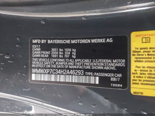 2017 MINI HARDTOP WMWXP7C34H2A46293 Photo 8